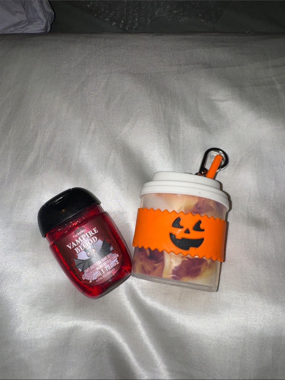 Bath & Body Works Pumpkin Drink Sanitizer Holder